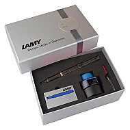 LAMY 17DS-M SAFARİ DOLMA KALEM SETİ M UÇ MAT SİYAH - LAMY
