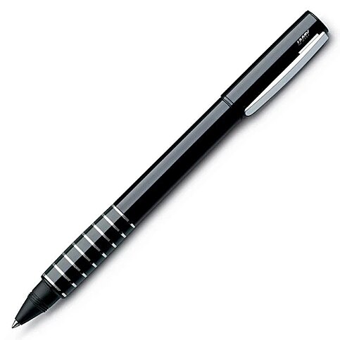 LAMY 298 ACCENT TÜKENMEZ KALEM PARLAK SİYAH - 1