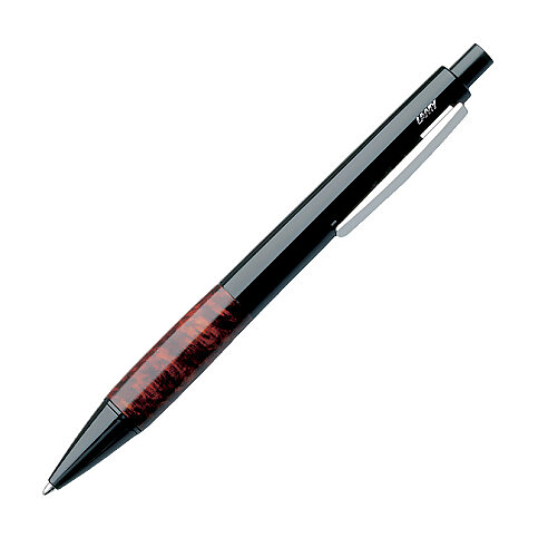 LAMY 298 ACCENT TÜKENMEZ KALEM PARLAK SİYAH - 1