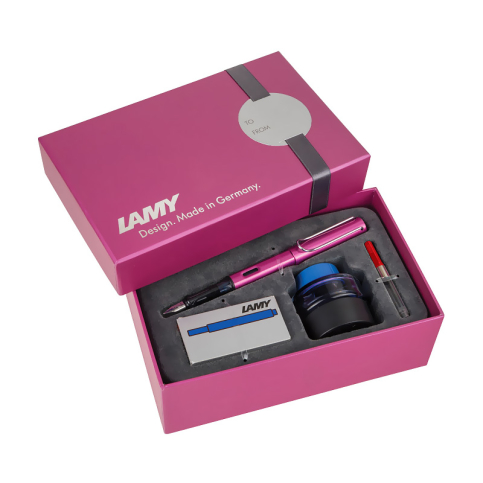 Lamy 99Pds Al-Star Dolma Kalem Seti M Uç Pembe - 1