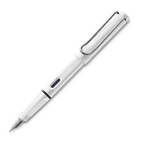 LAMY 19 SAFARİ DOLMA KALEM M UÇ PARLAK BEYAZ - 1