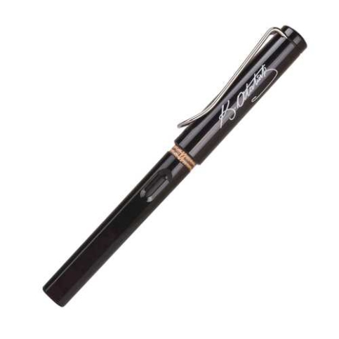 Lamy 19 Safari Dolma Kalem Atatürk İmzalı Siyah - 1