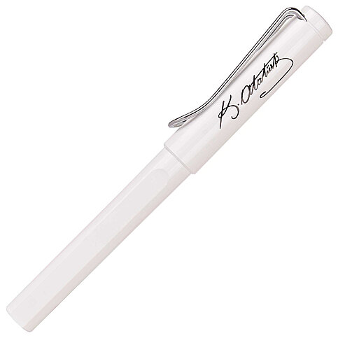 LAMY 319 SAFARİ ROLLER KALEM ATATÜRK İMZALI BEYAZ - 1