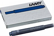 LAMY T10 DOLMA KALEM KARTUŞU MAVİ-SİYAH 5Lİ - LAMY