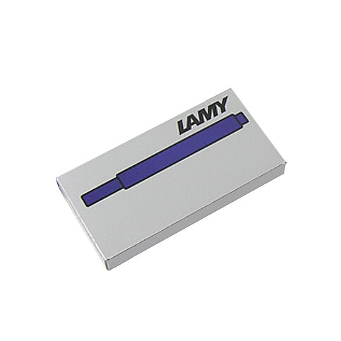 LAMY T10 DOLMA KALEM KARTUŞU MAVİ-SİYAH 5Lİ - 1