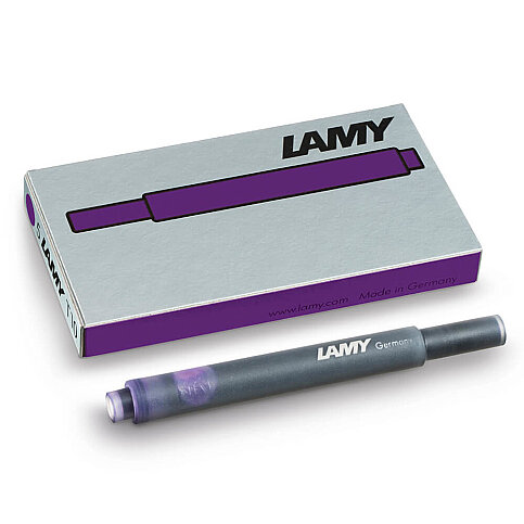 LAMY T10 DOLMA KALEM KARTUŞU MOR 5Lİ - 1