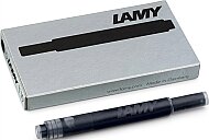 LAMY T10 DOLMA KALEM KARTUŞU SİYAH 5Lİ - LAMY