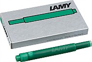 LAMY T10 DOLMA KALEM KARTUŞU YEŞİL 5Lİ - LAMY