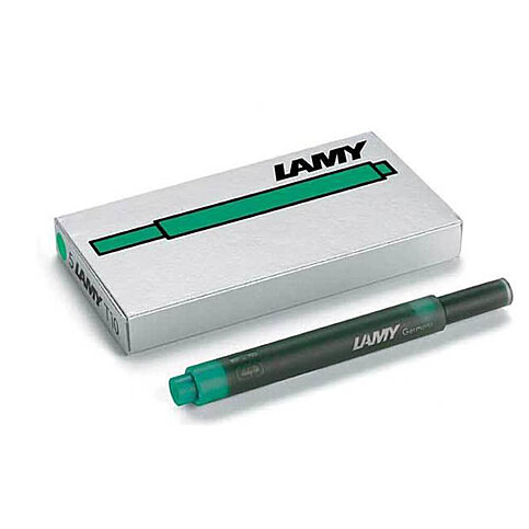 LAMY T10 DOLMA KALEM KARTUŞU YEŞİL 5Lİ - 1