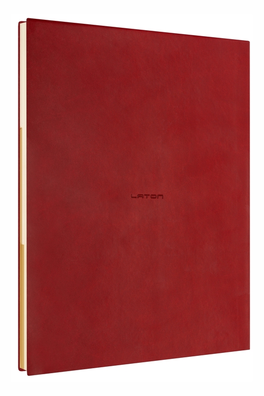 LATON JAETTU B5 SEPRA NOT DEFTERİ TERMO DERİ YUMUŞAK KAPAK DEFTER 18x23cm 192 YAPRAK KIRMIZI