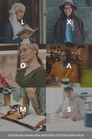 Laton Röyhkea Metal Anahtarlık M Harfi Çinko Alaşım Paslanmaz Çelik Gümüş - 7