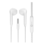 Lecoo Eh104W Kablolu Kulak İçi Mikforonlu Kulaklık 3.5Mm Jack Beyaz - 1