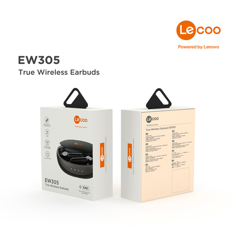 Lecoo Ew305Syh Kablosuz Tws Bluetooth Kulak İçi Mikrofonlu Kulaklık Siyah - 5
