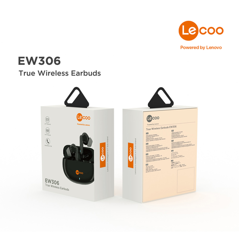 Lecoo Ew306Syh Kablosuz Tws Bluetooth Kulak İçi Mikrofonlu Kulaklık Siyah - 5