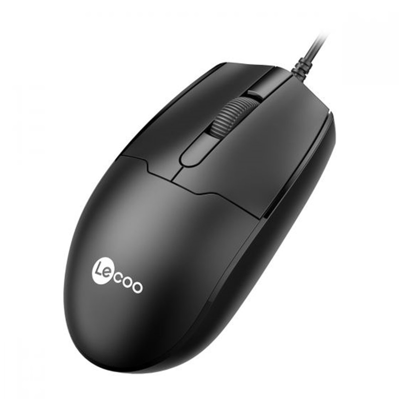 LECOO MS101 KABLOLU MOUSE USB SİYAH