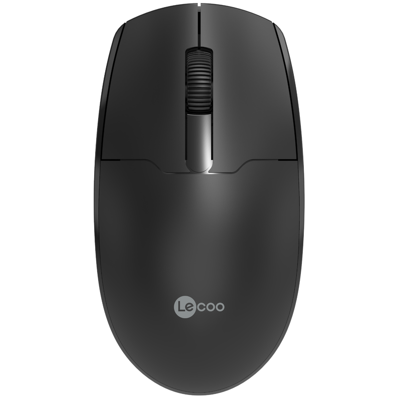 LECOO WS204 KABLOSUZ MOUSE USB SİYAH