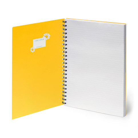 Legami A4Nots0038 Okul Defteri Trio Spiralli Daisy - 3