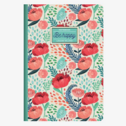 Legami A5Not0016 Okul Defteri A5 Kareli Flower - 1