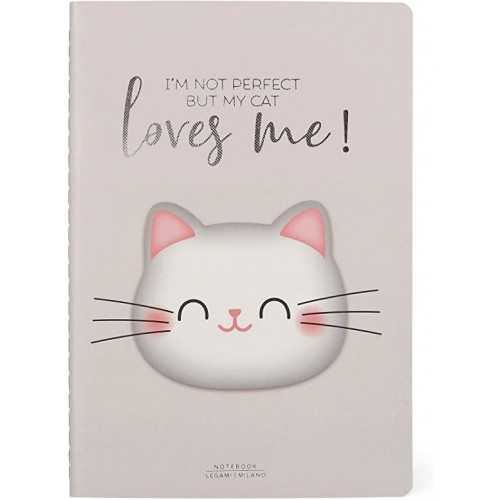 Legami A5Not0062 Okul Defteri A5 Çizgili Kitty