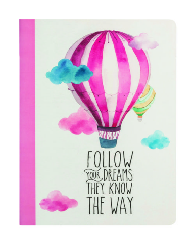 Legami B5Not0009 Okul Defteri B5 Çizgili Follow Dreams - 1