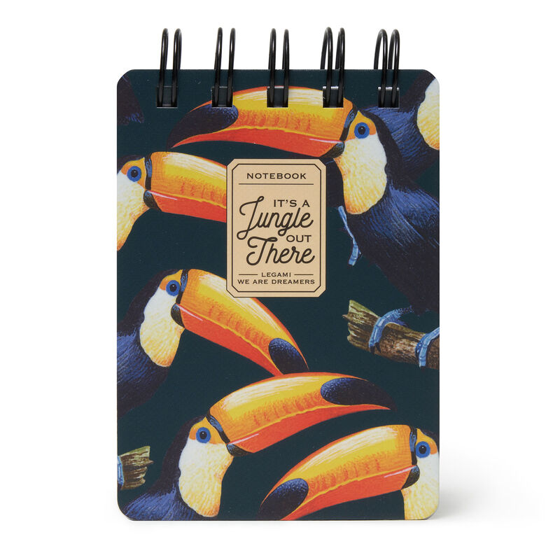 Legami Mnots0015 Toucans Mini Spralli Bloknot Defter Çizgili 220 Sayfa