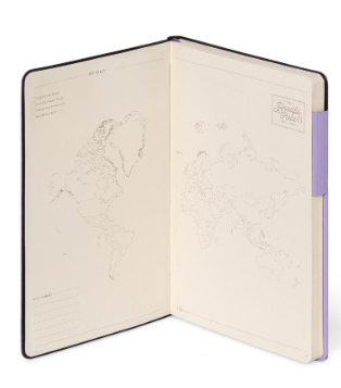 Legami Mynot0237 My Notebook Defter Ys Medium Kareli Lavender - 2