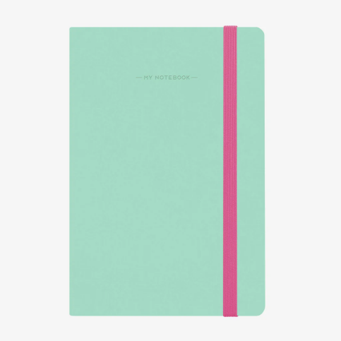 Legami Mynot0049 My Notebook Defter Medium Kareli Aqua - 1