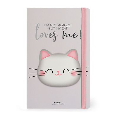 Legami Notp0105 Sert Kapak Defter Medium Çizgili Kitty - 1