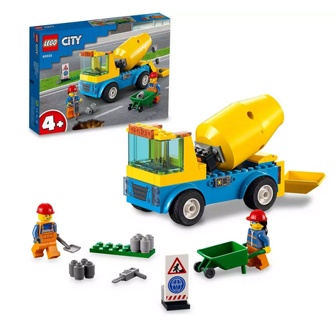 Lego City Cement Mixer Truck (Lsc60325) - 2