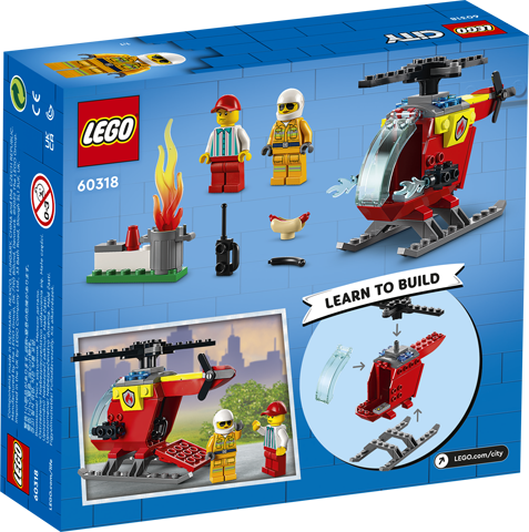 LEGO CİTY FİRE HELİCOPTER (LSCT60318)