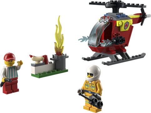 LEGO CİTY FİRE HELİCOPTER (LSCT60318) - 2