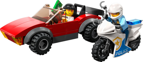 LEGO CİTY POLİCE BİKE CAR CHASE (LSC60392) - 1