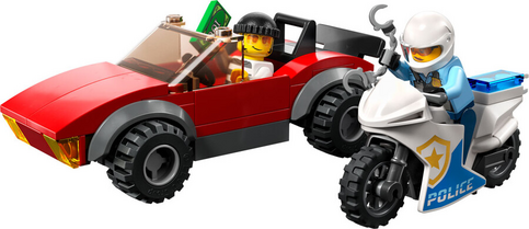 Lego City Police Bike Car Chase (Lsc60392) - 1