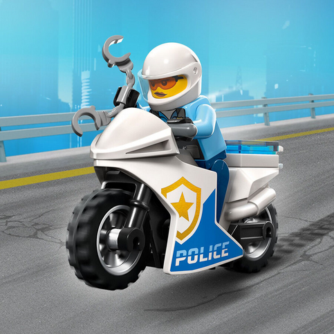 Lego City Police Bike Car Chase (Lsc60392) - 4