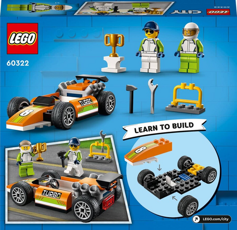Lego City Race Car (Lsc60322) - 4