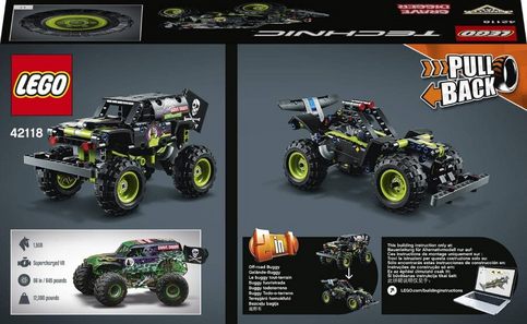 Lego Technic Monster Jam Digger (Lmt42118) - 4
