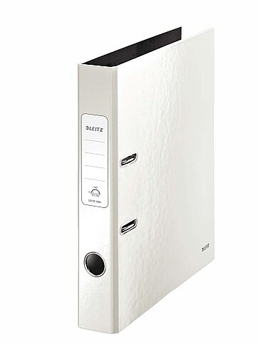 LEİTZ 1006 WOW DAR BÜRO KLASÖRÜ METALİK BEYAZ - 1