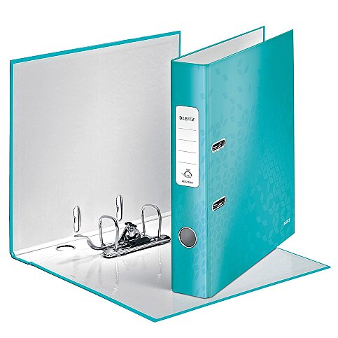 LEİTZ 1006 WOW DAR BÜRO KLASÖRÜ METALİK BUZ MAVİSİ - 1