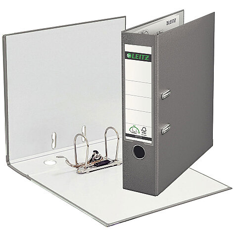 LEİTZ 1010 GENİŞ BÜRO KLASÖRÜ GRİ - 1