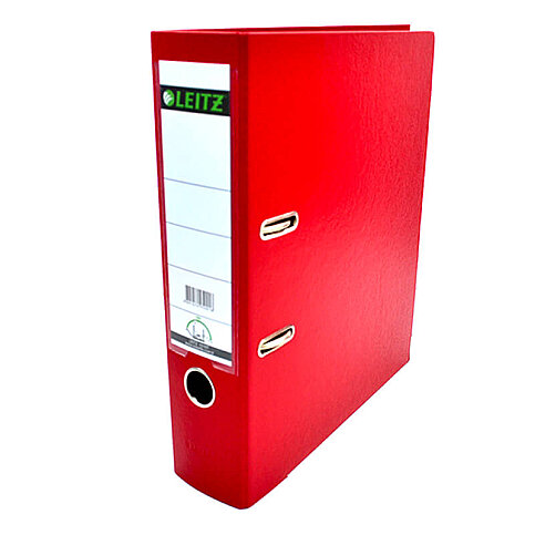 LEİTZ 1010 GENİŞ BÜRO KLASÖRÜ KIRMIZI - 1