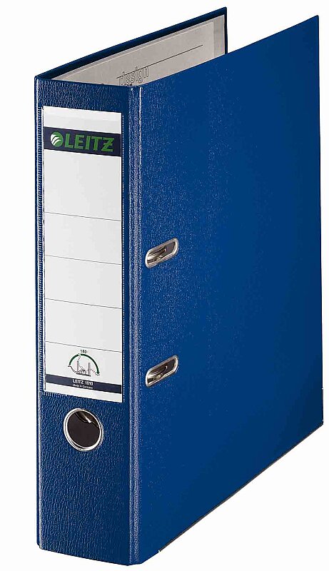 LEİTZ 1010 GENİŞ BÜRO KLASÖRÜ MAVİ