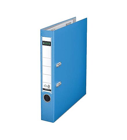 LEİTZ 1015 DAR BÜRO KLASÖRÜ AÇIK MAVİ - 1