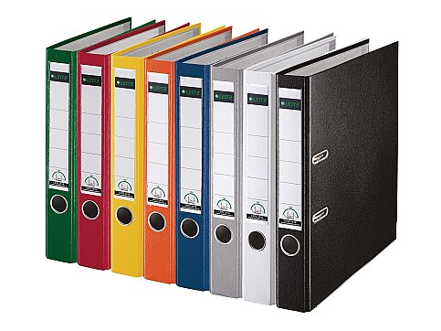 LEİTZ 1015 DAR BÜRO KLASÖRÜ BEYAZ - 1