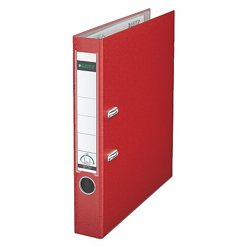 LEİTZ 1015 DAR BÜRO KLASÖRÜ KIRMIZI - 1
