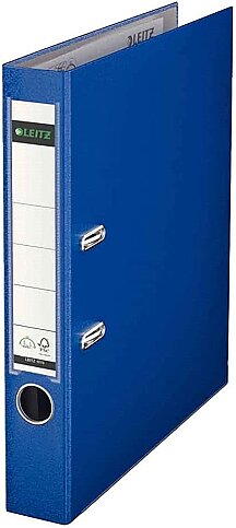 LEİTZ 1015 DAR BÜRO KLASÖRÜ MAVİ - 1