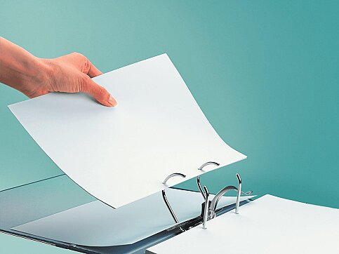 LEİTZ 1015 DAR BÜRO KLASÖRÜ SARI - 2