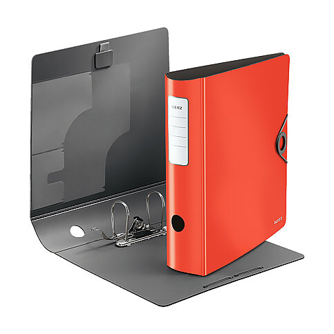 Leitz 1047 Active Solid Geniş Büro Klasörü Kırmızı - 4