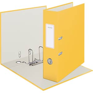 Leitz 1061 Cosy Soft Geniş Büro Klasörü Gri-Sarı - 2