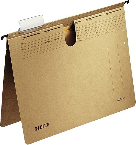 LEİTZ 1914 TELLİ ASKILI DOSYA KRAFT 10LU - 2