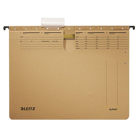 LEİTZ 1914 TELLİ ASKILI DOSYA KRAFT 10LU - 1